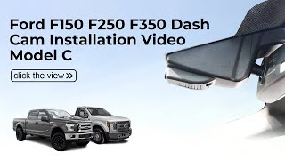 Mangoal Model C Front 4k Dash Cam for Ford F150 2015-2020 F250/F350 Super Duty 2017-2019