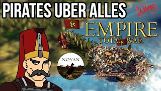 Zaczynamy zabawę! | Empire Total War *Pirates Über Alles* | Stream🔴#3