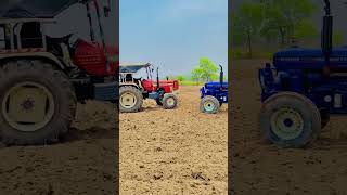 Savraj Vs Farmtrac || Tera Bap Aaya 🤪🤪🥳🥳 #vinodfarming #tractor #mahindra #shorts #vs #viral