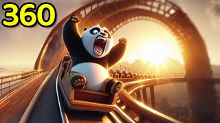 The Kung Fu Panda Rollercoaster 🐼 4 360 VR Meme