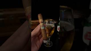 🍺 Late Night Beer & Cigar Pairings:￼ San Cristobal & Stella🌶️#cigars #shorts #asmr  #ytshorts