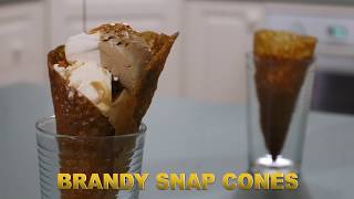 Brandy Snap Cones