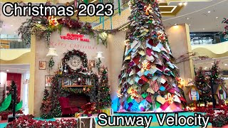 Christmas 2023 at Sunway Velocity Mall