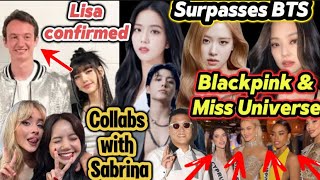 Lisa is the first to… | Rosé APT surpasses BTS | Jennie Mantra Remain | Blackpink Jisoo | Kpop News