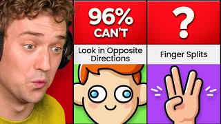 Things Most People CAN'T DO! (ONLY 1% CAN)