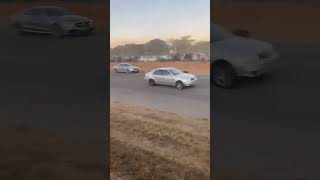 Mercedes Cl63 vs Toyota Brevis (v8 Turbo) #dragrace