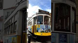 Shooting trams in Lisbon @ig.travelbook #iphonephotography #streetphotography #shotoniphone