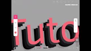 Just a tutorial with just 3D text and the 3D draw hack you know