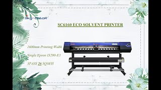 Skycolor SC6160 One Head Advertisement Printing Eco Solvent Printer