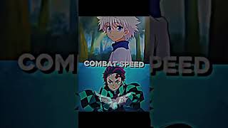 Killua Vs Tanjiro | Demon Slayer | Who Is Strongest #shorts#viral#blowup (inspired by @Conquestor_)