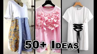 DIY: 50+ EASY Upcycled Tshirts to Inspire You | ep 24