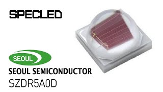 Обзор светодиода 660нм Seoul Semiconductor SZDR5A0D, бин D. LED SMD3535