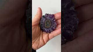 Amethyst Stalactite Slice ~ Uruguay