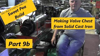 Sweet Pea Steam Loco Build Part 9b (cont...Making the Valve Steam Chest) "mr factotum"