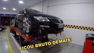 Crowned Vlog Ep. 16: Teste fit e montagem das rodas no Passat