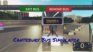 Cantebury Bus Simulator | 1 | CBS-CEA | CEA-CBS | Timelaps