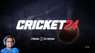 🔴LIVE: Cricket 24 First Day Gameplay   @blackopsrebornyt