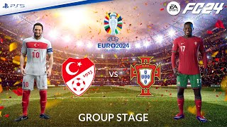 Turchia - Portogallo ⚽️ EURO 2024 "Fase a Gironi" Match Sim | FC 24