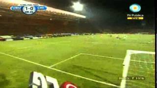 URUGUAY VS CHILE (GOL DE PEREYRA) COPA AMERICA 2011