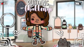 Building Challenge *With voice🔊* |Toca Life World🌎💕