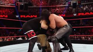 Roman Regin vs.Braun Strowman vs. Seth Rollins vs. Kevin vs. Chris inxcent munda win by christopher