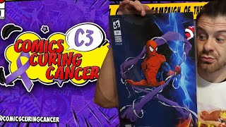 COMICS CURING CANCER ORIGINAL ARTWORK UNBOXING.