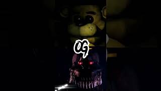 Golden Freddy vs Nightmare // My AU