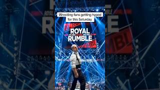 Where my wrestling fans at ?! Who is ready for #RoyalRumble #wwe #hyped