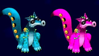 My Singing monsters Sox sound and animation but with pink version #msm