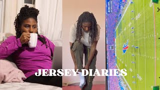 Jersey Diaries | Cleaning my space, Back on my routine, Sunday Football