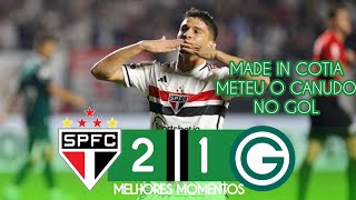 SÃO PAULO 2 X 1 GOIÁS | MELHORES MOMENTOS | BRASILEIRÃO SÉRIE A 2023