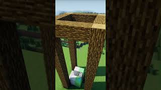 build an easy elevator in minecraft!!!😱😱#minecraft #shorts