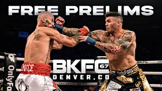 Countdown to BKFC 67 CAMOZZI vs DEPEE + FREE PRELIM FIGHTS LIVE!