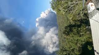 Gunung Takuban prahu meletus tgl 26 juli 2019