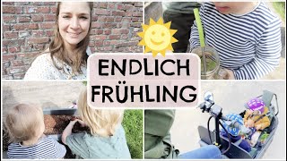 MAMA Vlog l Pflanzen einpflanzen 🌱EIS ESSEN 🍦Frühling im GARTEN l HelloCathi