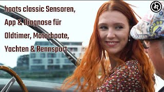 hoots Sensoren, App+Diagnose für Oldtimer, Motorboot, Yacht & Rennsport, Boesch & US Car V8