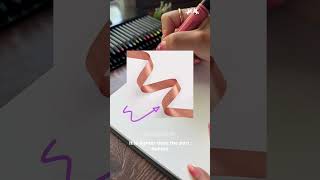 @Calligraphilic Tutorial:  Creating Ribbon Effects #fabercastell #calligraphy