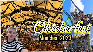 Vlog Oktoberfest in München 2023 Dünyäniñ in uly Halkfestiwaly Oktoberfeste bir günümiz# Oktoberfest