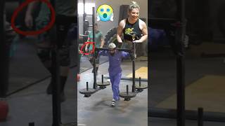 CRAZY CLEANER shocked GIRL in a GYM prank 😅 #gym #fitness #shorts #prank #viral #anatoly