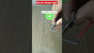 How To Make Light Bulb At Home #shorts