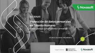 Webinar Protección de datos personales en Talento Humano Claves para el cumplimiento normativo