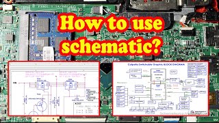 Paano gamitin ang schematic diagram sa Laptop motherboard | PART 1