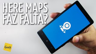 Here Maps no iPhone versus App de Mapas no Windows 10 Mobile - Qual é o melhor? Faz falta?