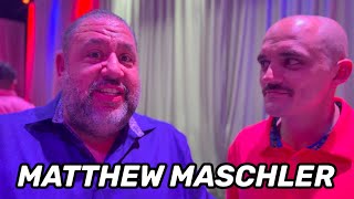 MATTHEW MASCHLER INTERVIEW 386 (TALKS M.J.F BRCW DEBUT- MEAT & MORE)