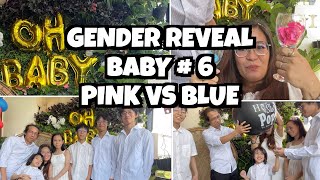 GENDER REVEAL PARTY NI BABY 6 (Team Girl or Team Blue?)