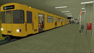 Trainz 2004 U Bahn Berlin F79U U7 Reserve