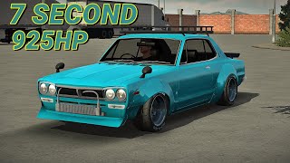 NISSAN SKYLINE 2000 GT-R GEARBOX SETTINGS || 925HP 1804NM || CAR PARKING MULTIPLAYER NEW UPDATE