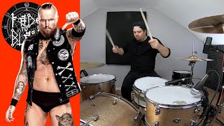 WWE Aleister Black Theme Song Root of All Evil Drum Cover