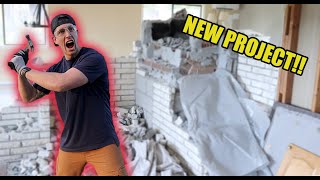 DESTROYING A KITCHEN!!!