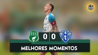 TAPAJÓS 0 X 0 PAYSANDU MELHORES MOMENTOS PARAZÃO 2022